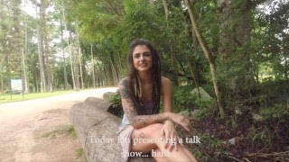 PUBLIC AT PARK SQUIRT ANAL TOO RISKY! Dread Hot