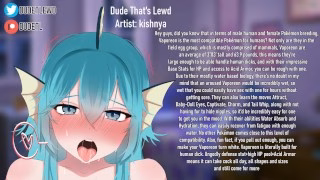 Using a vibrator as I read the vaporeon copypasta… (yes really)